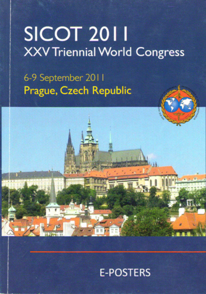 SICOT XXV World Congress, Prague 2011